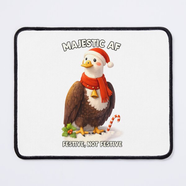 Item preview, Majestic AF Festive Goose Santa Hat | Funny Grumpy Christmas Bird designed and sold by Sitred123.