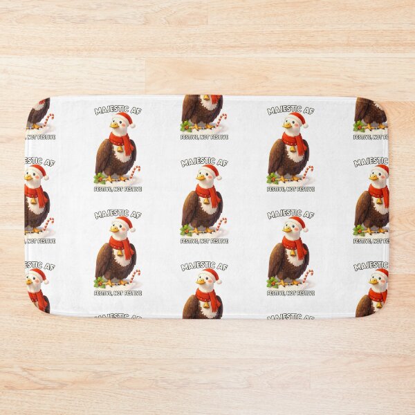 Item preview, Majestic AF Festive Goose Santa Hat | Funny Grumpy Christmas Bird designed and sold by Sitred123.