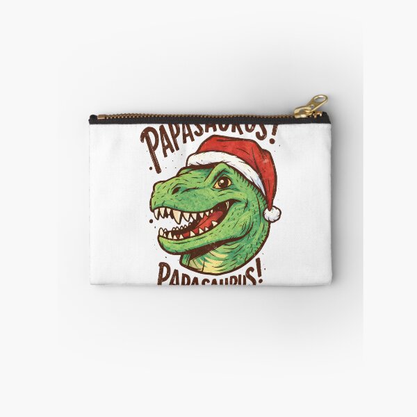 Item preview,  Funny Christmas Dinosaur Wearing Santa Hat Papasaurus Holiday designed and sold by DrawHandArt.