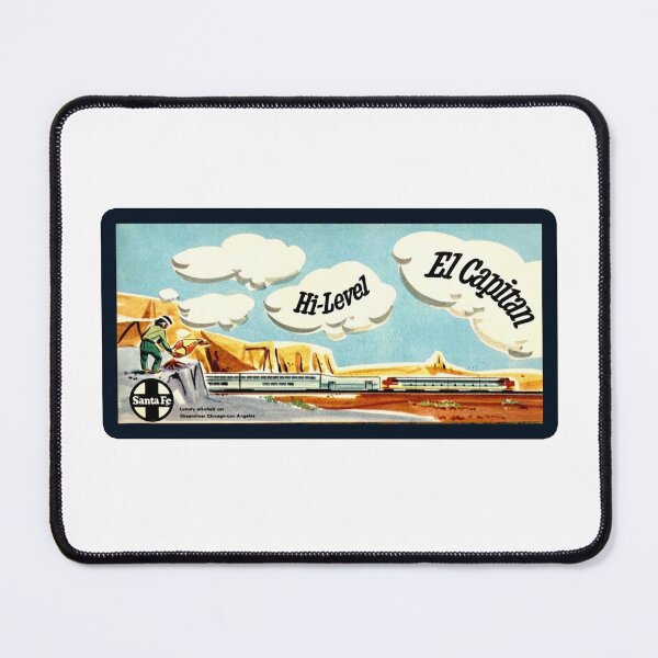 Item preview, Vintage Santa Fe Railroad - Hi Level - El Capitan designed and sold by QuayTradingCo.