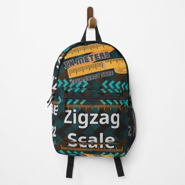 Item preview, Zigzag scale in meters designed and sold by 4Dart.