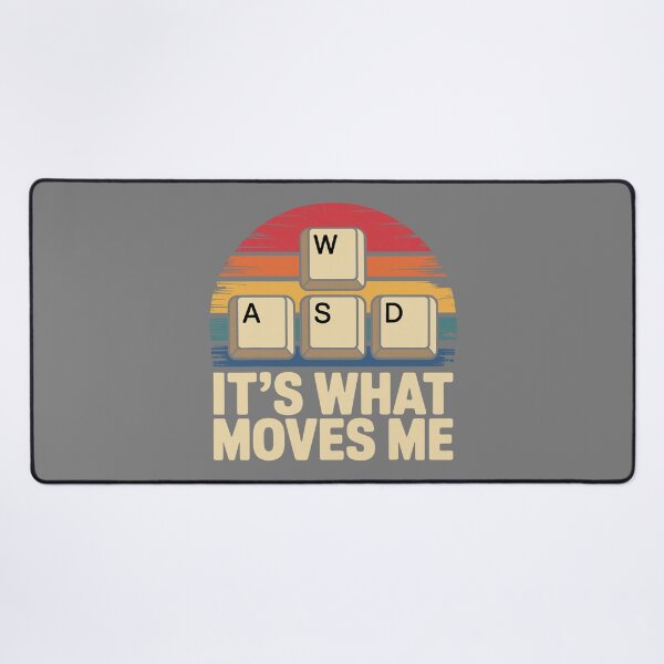 Item preview, Retro WASD Gaming Keys Funny PC Gamer Design designed and sold by KristineLi.