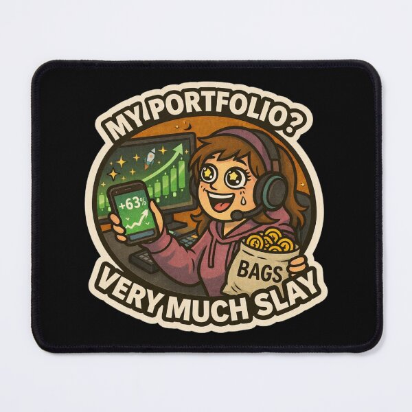 Item preview, My Portfolio Is Very Much Slay designed and sold by DivinelyAligned8.