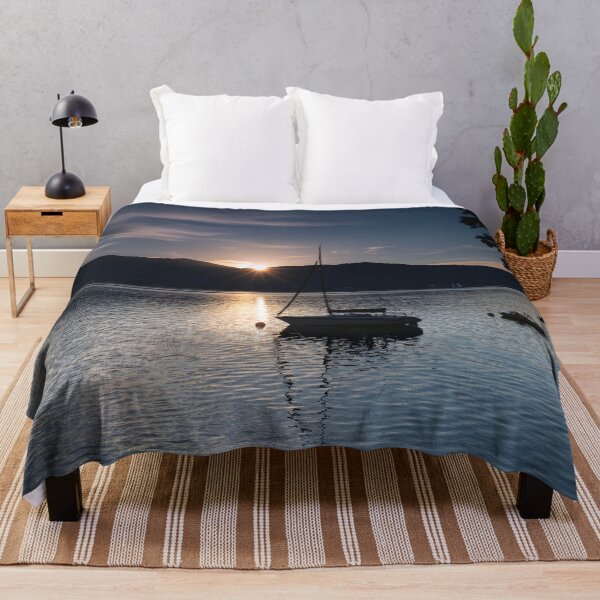 Item preview, Last Rays of the Sun over Tegernsee in Bavaria designed and sold by Kasia Design.