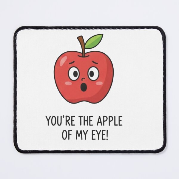 Item preview, Juiced! | Funny Fruit Art The Apple of My Eye Logo designed and sold by ZyVoAli.