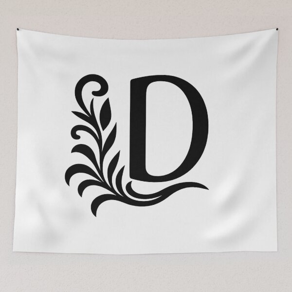 Item preview, Elegant Ornate Letter D designed and sold by luckyyouth.