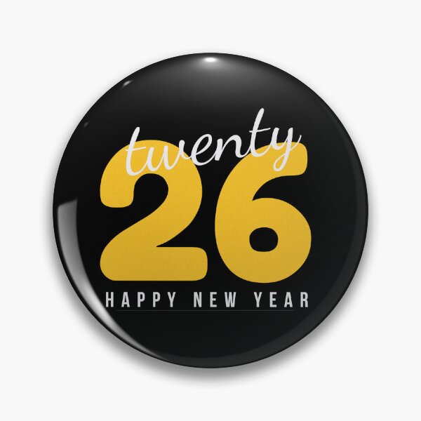 Item preview, Happy New Year Twenty26 Design – Modern Word Typography Celebration designed and sold by PixelWaveBD.