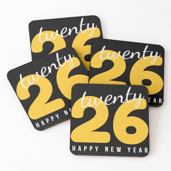 Item preview, Happy New Year Twenty26 Design – Modern Word Typography Celebration designed and sold by PixelWaveBD.