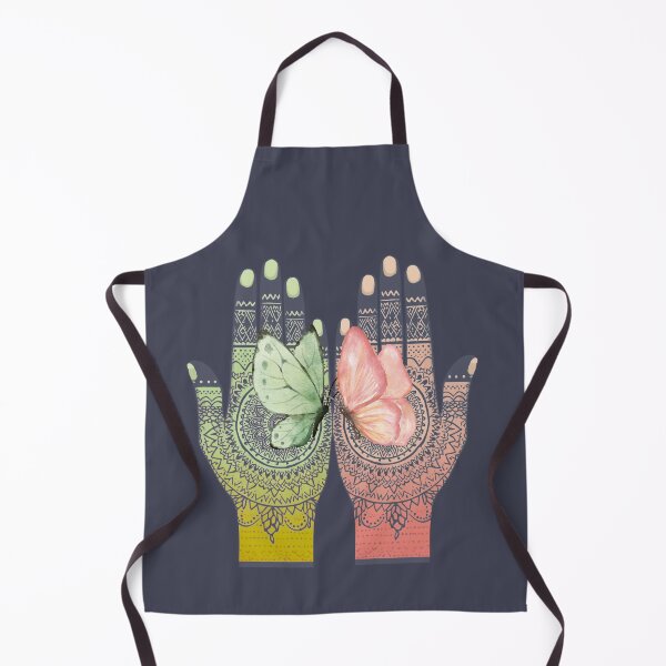 Item preview, Symbolic Hands with Butterflies – Duality, Transformation and Inner Energy designed and sold by JuanaDesigns.