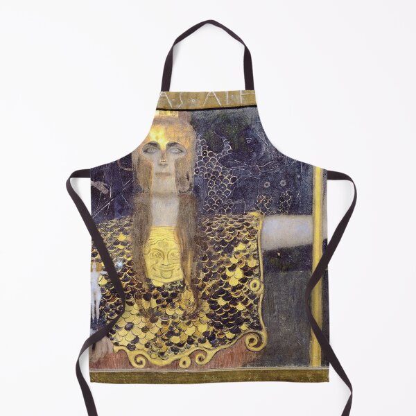 Item preview, Pallas Athene – Gustav Klimt Symbolist Art Nouveau Goddess Painting (1898) designed and sold by Art Outlaws.