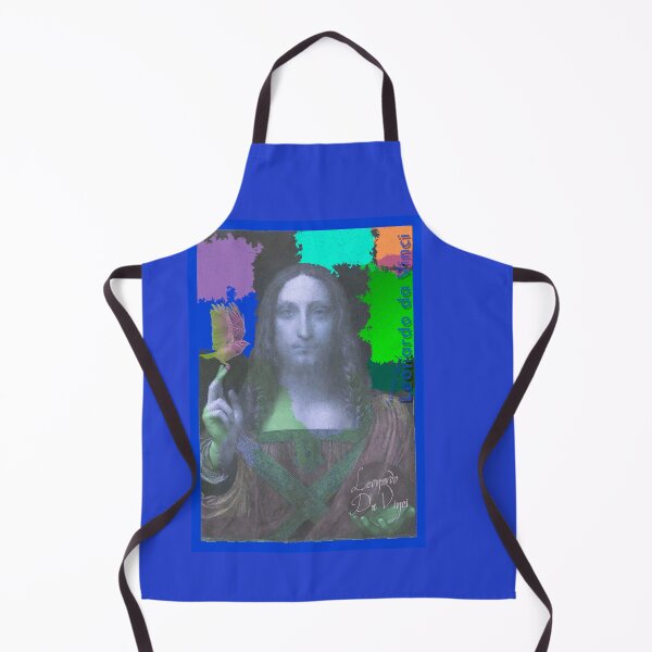 Item preview, Leonardo Da Vinci's Salvator Mundi and Lark Bird (Pop Art by ACCI) designed and sold by VanyssaGraphics.