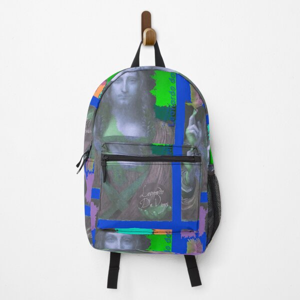 Item preview, Leonardo Da Vinci's Salvator Mundi and Lark Bird (Pop Art by ACCI) designed and sold by VanyssaGraphics.