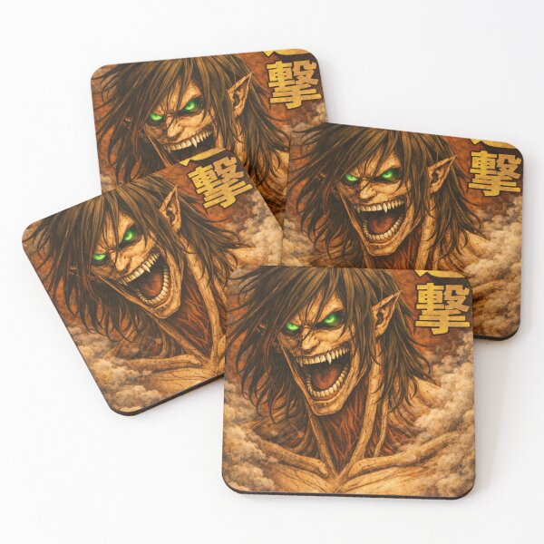 Item preview, Attack Titan fan art designed and sold by Kaizen Curse.