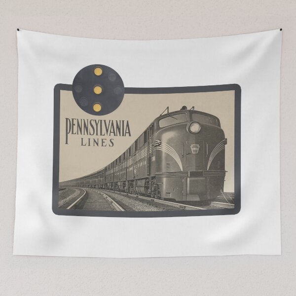 Item preview, Vintage Pennsylvania Lines designed and sold by QuayTradingCo.