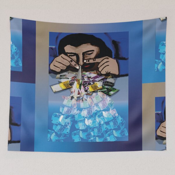 Item preview, Money Controls Everything – Anti Capitalism Protest Design designed and sold by DCSMKreativ.