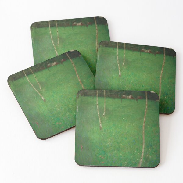 Item preview, Farmhouse and Birches – Gustav Klimt designed and sold by Art Outlaws.