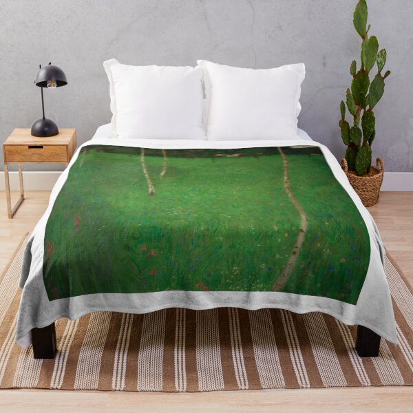 Item preview, Farmhouse and Birches – Gustav Klimt designed and sold by Art Outlaws.