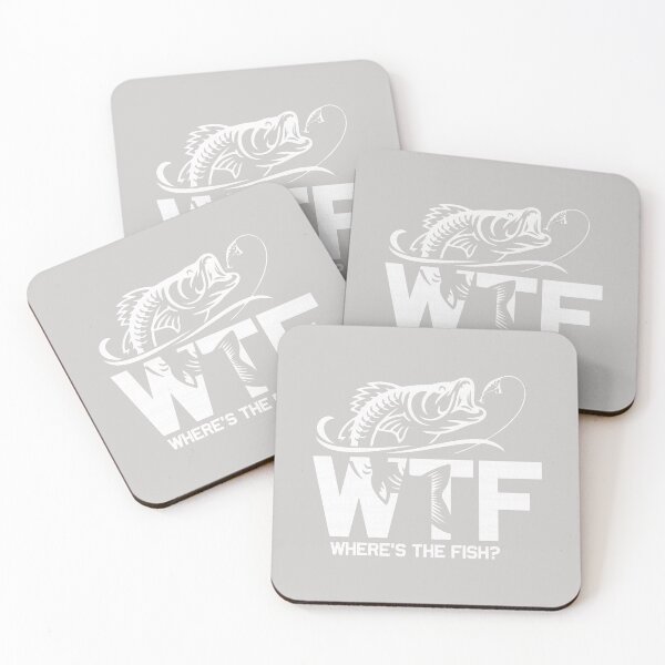 Item preview, WTF Where's The Fish Funny Fishing Lover designed and sold by TESTTES.