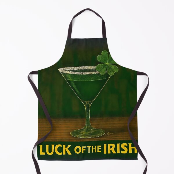 Item preview, St Patrick's Day Luck of the Irish Shamrock Martini designed and sold by Lee Hiller Designs.