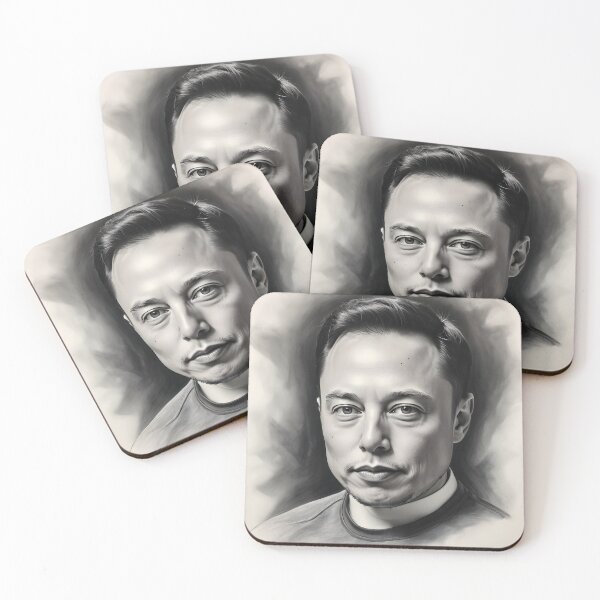 Item preview, Elon Musk designed and sold by WorldofCharcoal.