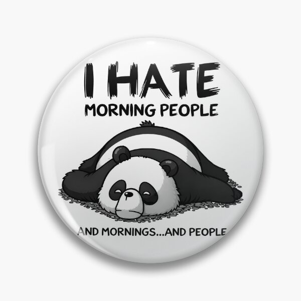 Item preview, I Hate Morning People designed and sold by DariusZD.