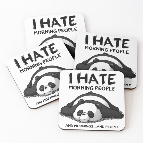 Item preview, I Hate Morning People designed and sold by DariusZD.