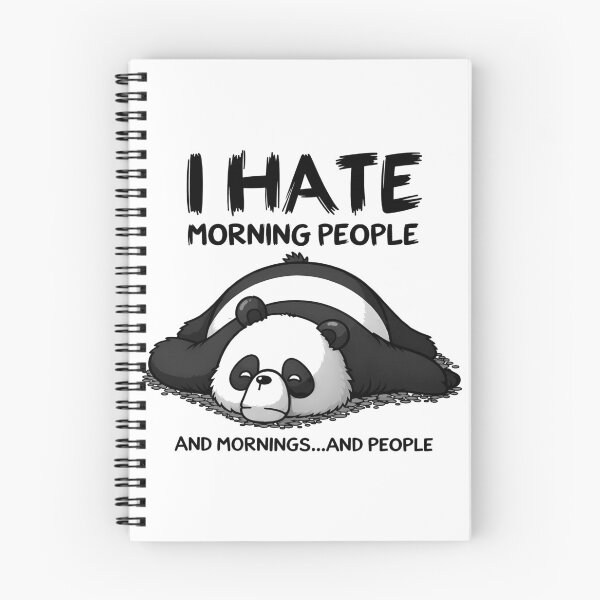 Item preview, I Hate Morning People designed and sold by DariusZD.