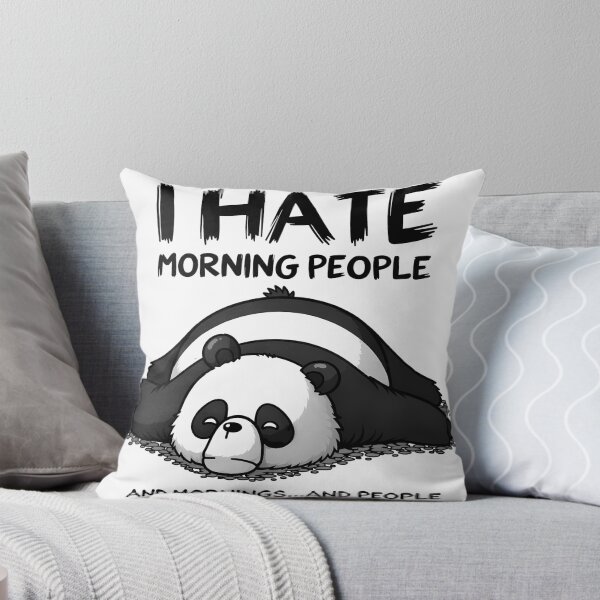 Item preview, I Hate Morning People designed and sold by DariusZD.