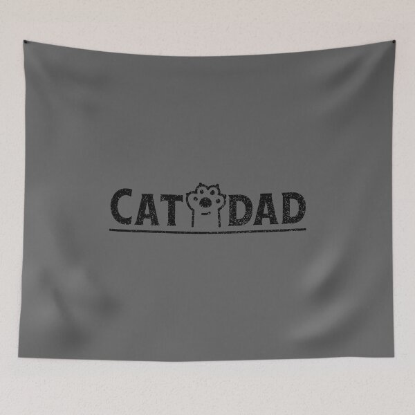 Item preview, Worlds Best cat dad Ever Vintage cat dad Father Day Men designed and sold by KristineLi.
