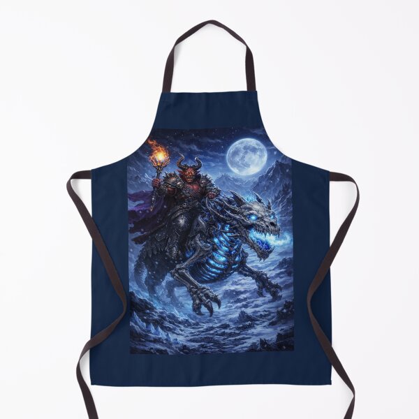 Item preview, Demonic Rider of the Frozen Dragon designed and sold by Maverickystore.