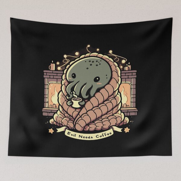 Item preview, Evil Needs Coffee - Cthulhu designed and sold by Scaryzz.