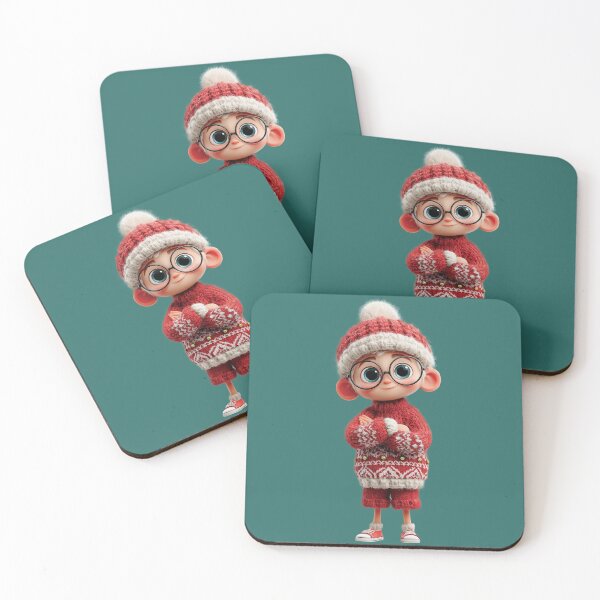 Item preview, Mike the Cozy Christmas Boy designed and sold by alessionastro.