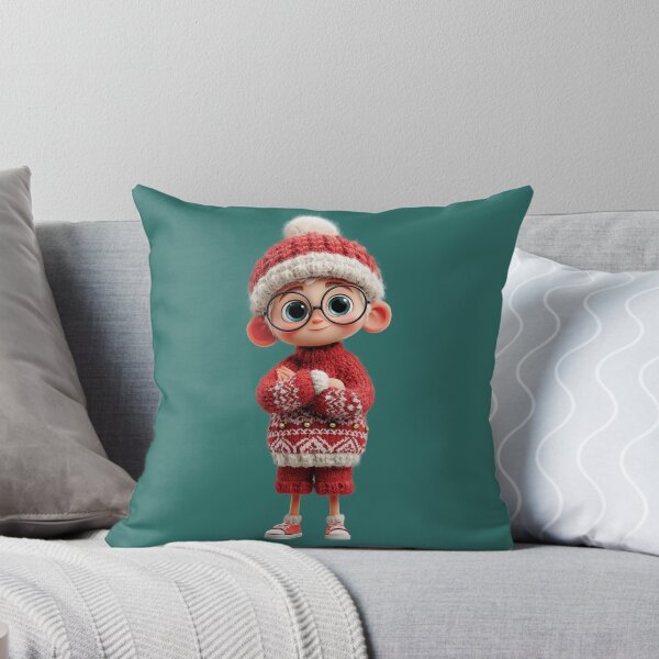 Item preview, Mike the Cozy Christmas Boy designed and sold by alessionastro.