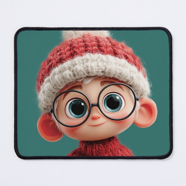 Item preview, Mike the Cozy Christmas Boy designed and sold by alessionastro.