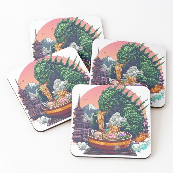 Item preview, Funny Ramen Monster, Japanese Anime Graphic  designed and sold by DesignDenDo ⭐⭐⭐⭐⭐.