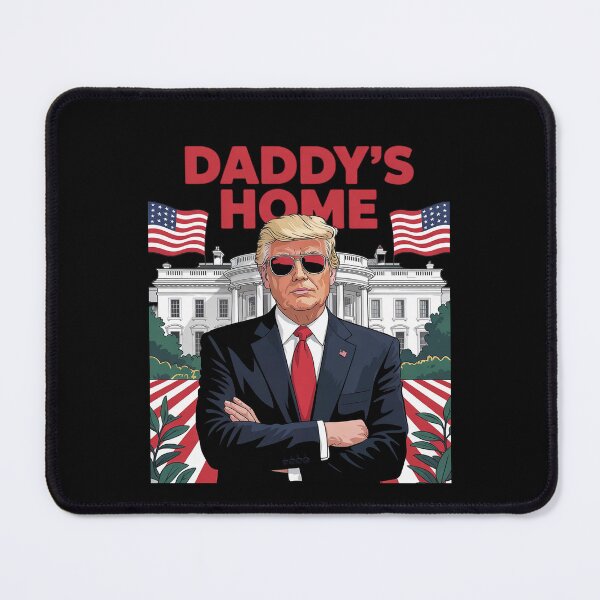 Item preview, Trump Won 2024 Daddy’s Home Take America Back Patriot USA designed and sold by CombatTask.
