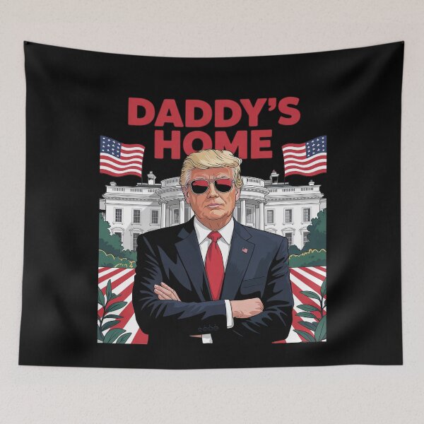 Item preview, Trump Won 2024 Daddy’s Home Take America Back Patriot USA  designed and sold by CombatTask.