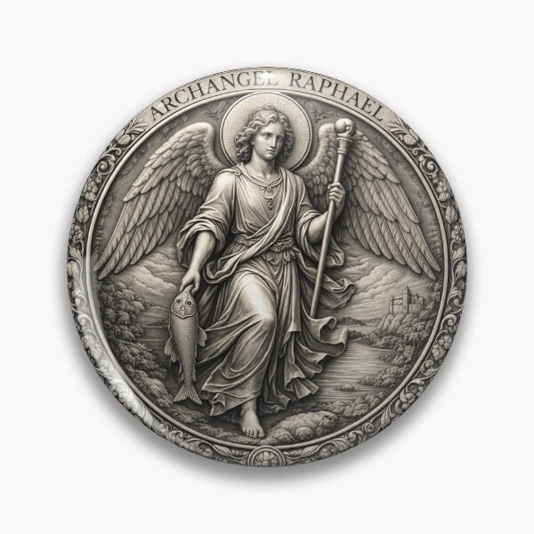 Item preview, Archangel Raphael designed and sold by historyandmore.