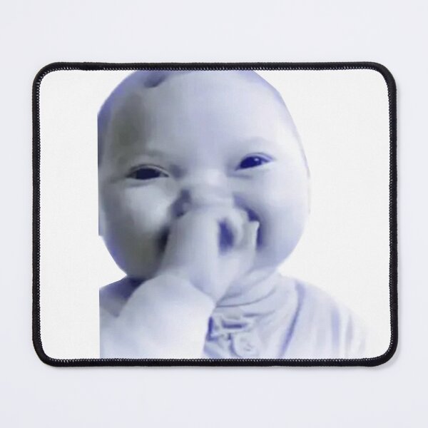 Item preview, AI Baby Holding Laugh Meme designed and sold by LookinFreshh.