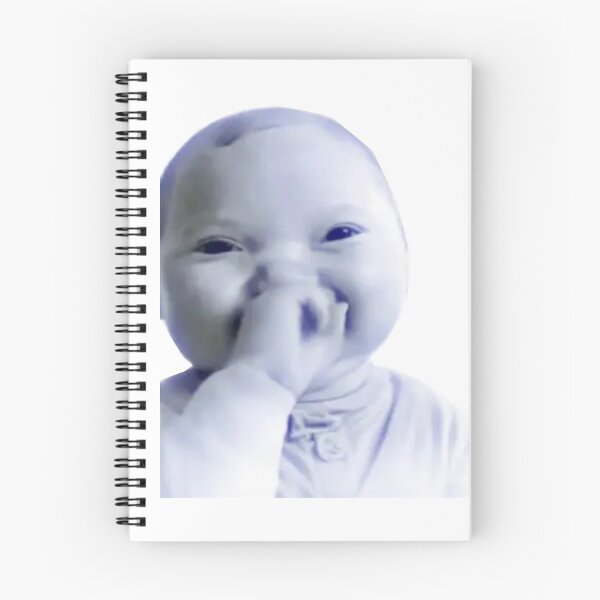 Item preview, AI Baby Holding Laugh Meme designed and sold by LookinFreshh.