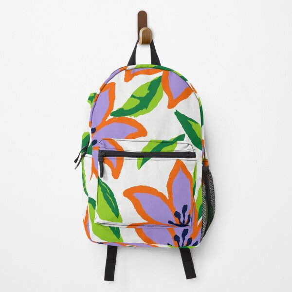 Item preview, Seamless bold floral pattern with hand painted flowers and green leaves. designed and sold by Opart Srinok.