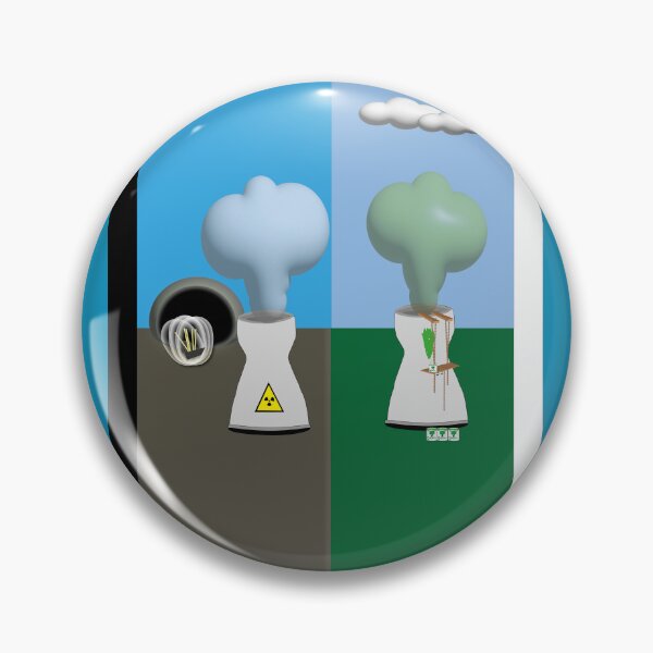 Item preview, Nuclear Power vs Eco Energy – Think Green Design designed and sold by DCSMKreativ.