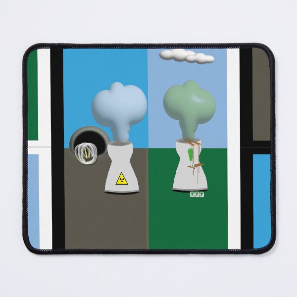 Item preview, Nuclear Power vs Eco Energy – Think Green Design designed and sold by DCSMKreativ.