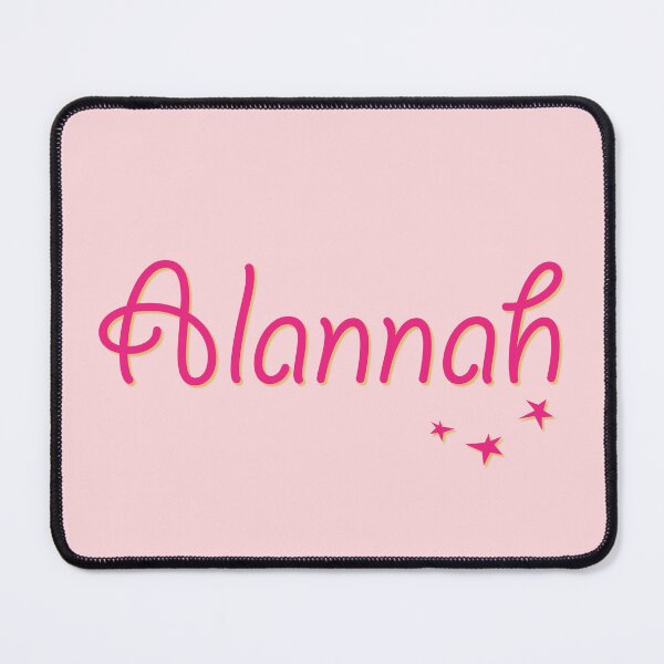 Item preview, My Name is Alannah designed and sold by CharlottePlaceArt.