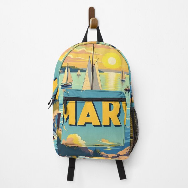 Item preview, Maryland, USA: Vintage-Style Painterly Travel Poster designed and sold by LSVart.