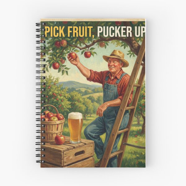 Item preview, Pick Fruit Pucker Up Amherst Orchard Sour Ale Poster designed and sold by Cozy-Old-Pub.