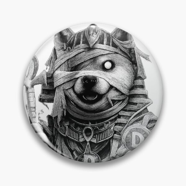 Item preview, Black & White Mummy Dog Meme designed and sold by foudilakbir.