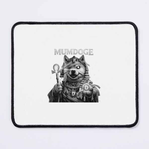 Item preview, Black & White Mummy Dog Meme designed and sold by foudilakbir.