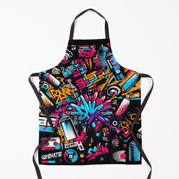 Item preview, Vibrant Graffiti Spray Can Art | Urban Street Art T-Shirt Design | Bold Colorful Graphic Print designed and sold by DConcept.