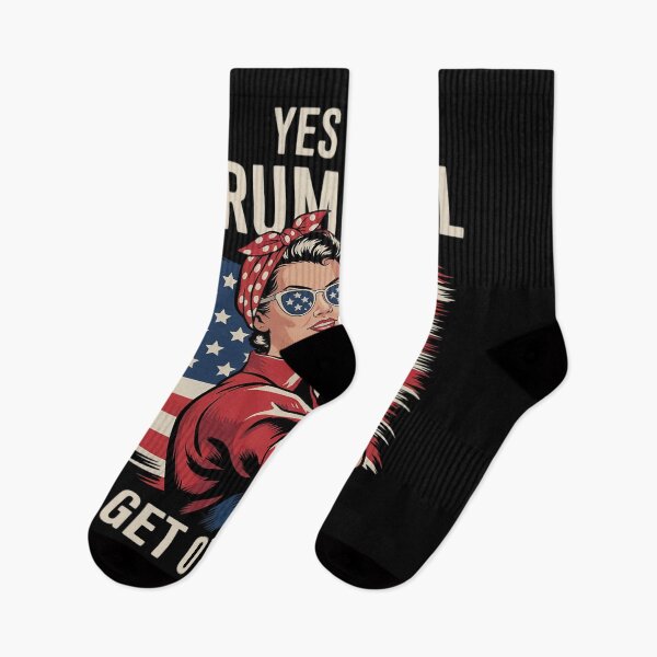 Item preview, Yes I'm A Trump Girl Get Over It Trump  designed and sold by CombatTask.